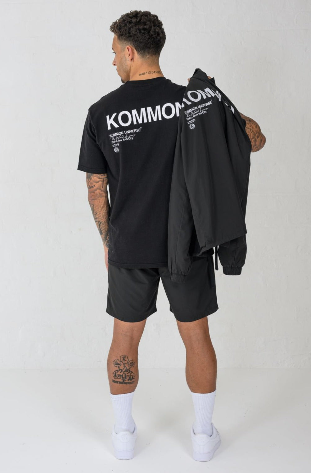 KEL JACKET & SHORT BUNDLE - BLACK