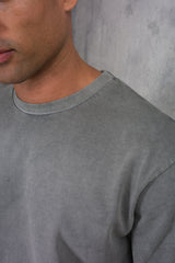 LAVARE PREMIUM TRACKSUIT & TEE - WASHED GREY