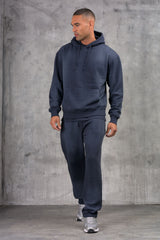 LAVARE PREMIUM TRACKSUIT & T-SHIRT SET - WASHED NAVY