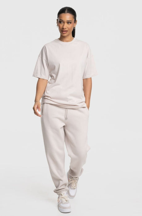 LOUNGE JOGGER - OFF WHITE