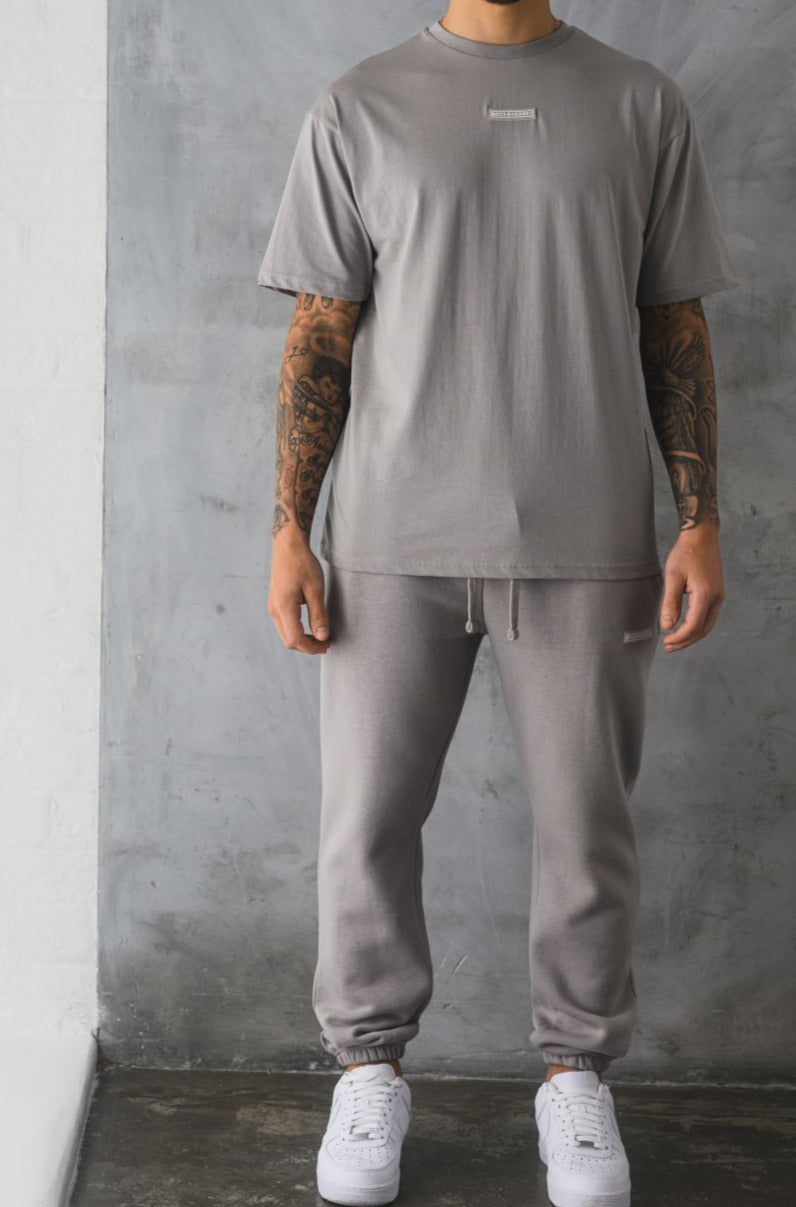 MASON T-SHIRT - MID GREY