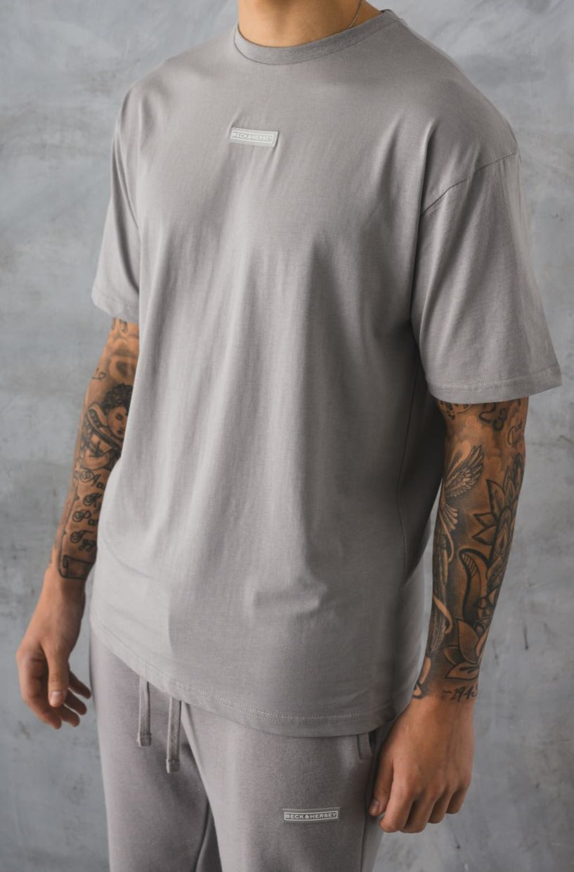 MASON T-SHIRT - MID GREY