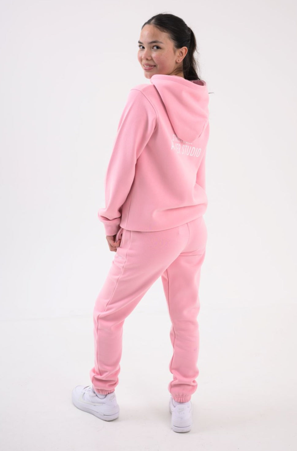 MAYA GIRLS HOODIE - CANDY PINK