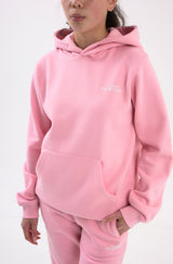 MAYA GIRLS HOODIE - CANDY PINK