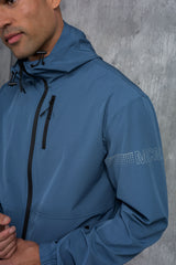 OLYMPUS WINDBREAKER JACKET & SHORT SET- BLUE