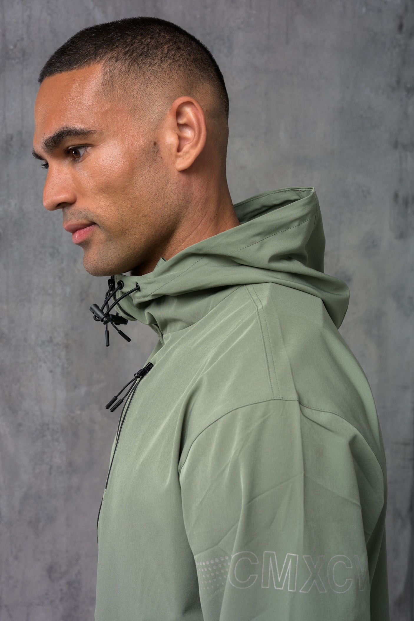 OLYMPUS WINDBREAKER JACKET & SHORT SET- SAGE