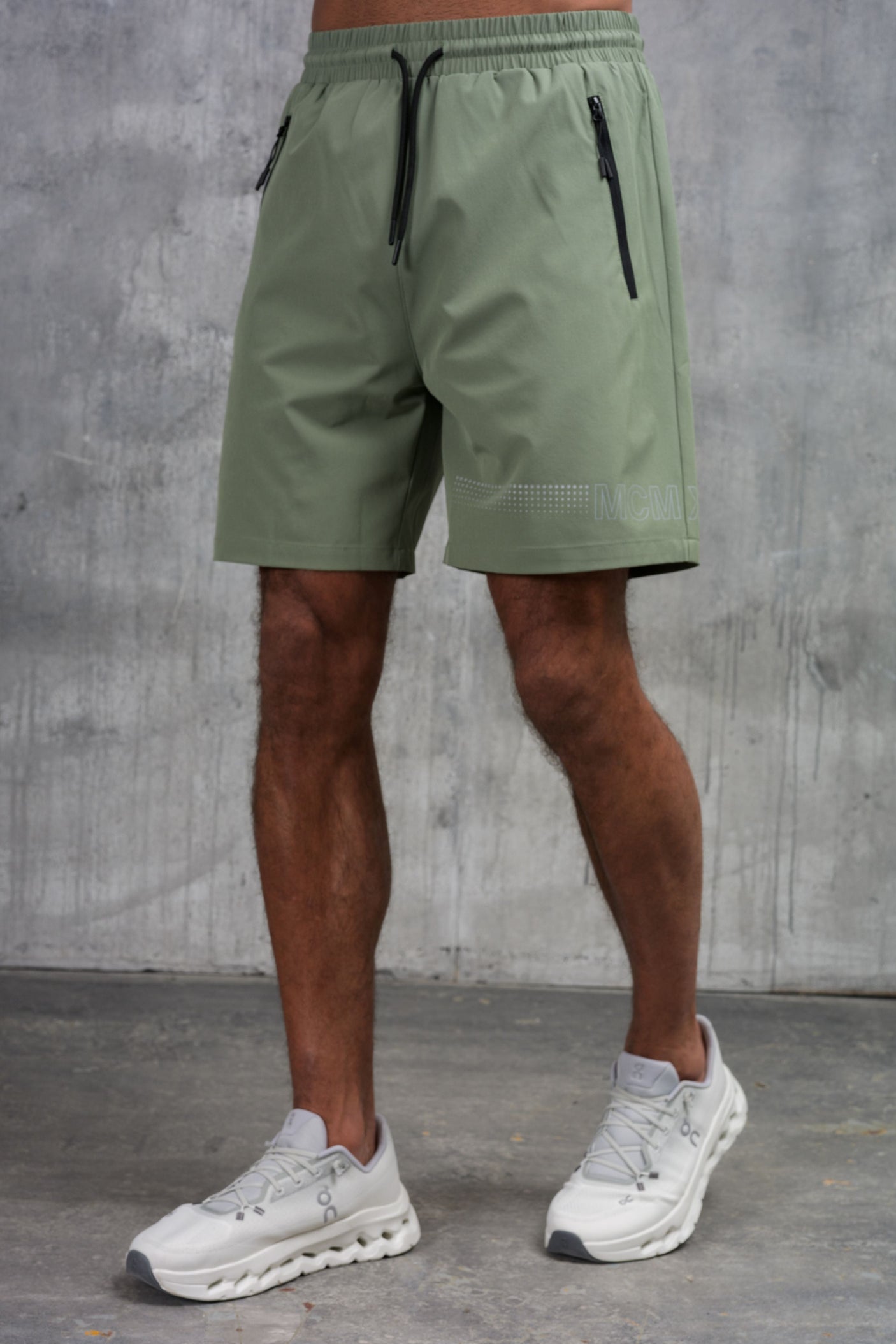 OLYMPUS WINDBREAKER JACKET & SHORT SET- SAGE