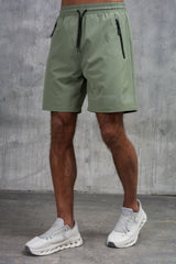 OLYMPUS WINDBREAKER JACKET & SHORT SET- SAGE