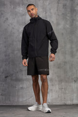 OLYMPUS WINDBREAKER JACKET & SHORT SET- BLACK