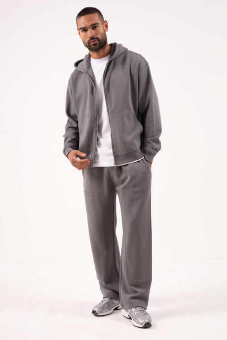 ORION CARPENTER OPEN HEM TRACKSUIT - CHARCOAL
