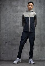 PULSE JUNIOR TECH TRACKSUIT- STONE/OMBRE/CHARCOAL