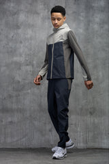 PULSE JUNIOR TECH TRACKSUIT- STONE/OMBRE/CHARCOAL