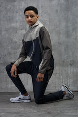 PULSE JUNIOR TECH TRACKSUIT- STONE/OMBRE/CHARCOAL