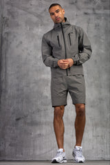 RAPTOR JACKET & SHORT SET - CHARCOAL