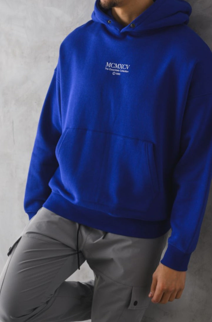 SICILY OVERSIZED HOODIE - BLUE