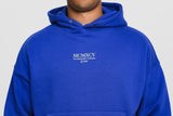 SICILY OVERSIZED HOODIE - BLUE