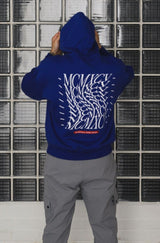 SICILY OVERSIZED HOODIE - BLUE