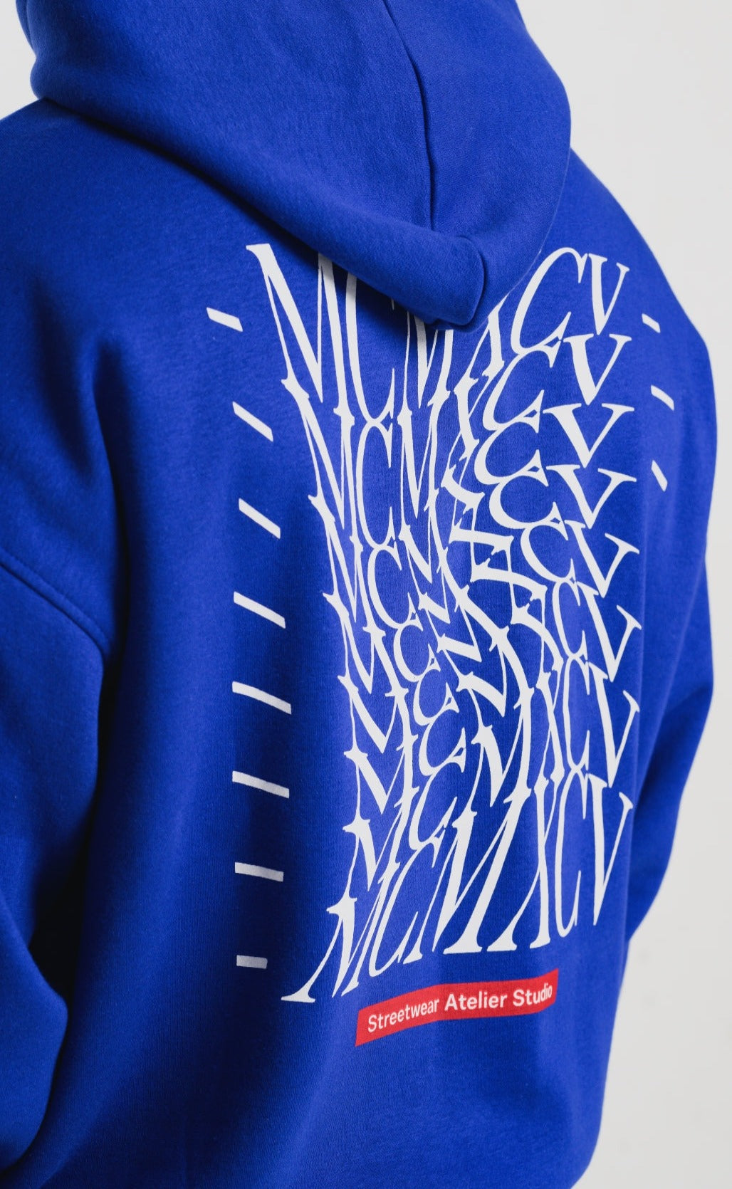 SICILY OVERSIZED HOODIE - BLUE