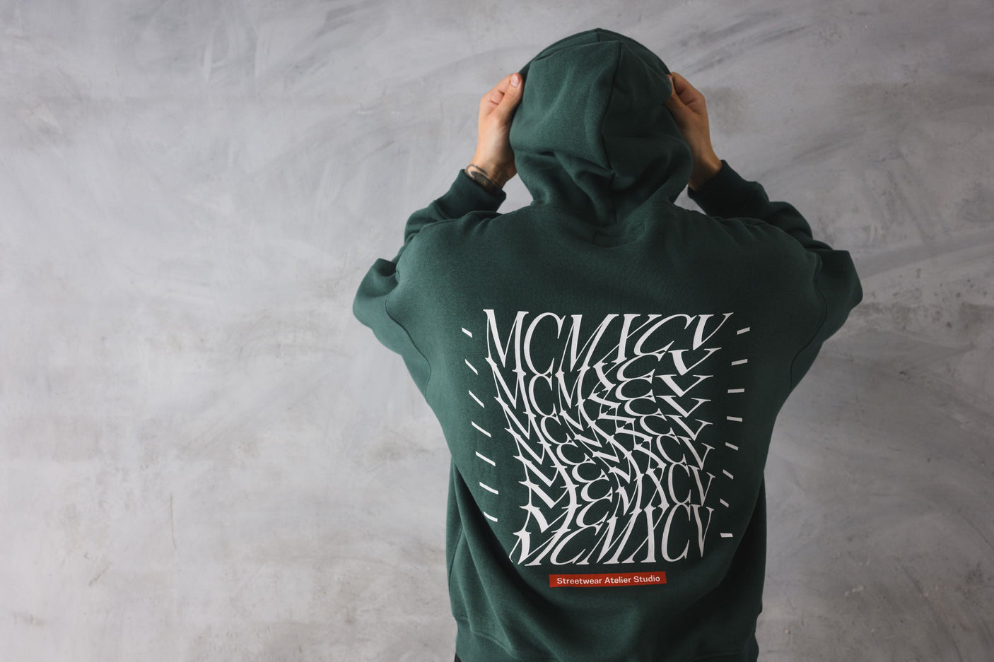 SICILY OVERSIZED HOODIE - GREEN