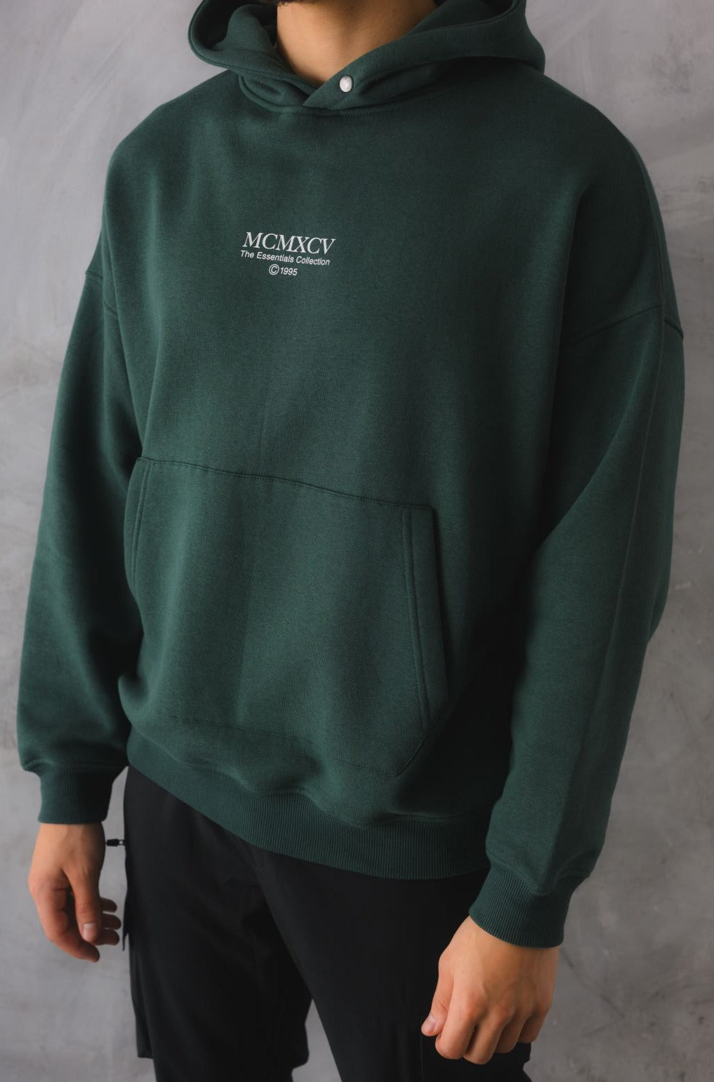 SICILY OVERSIZED HOODIE - GREEN