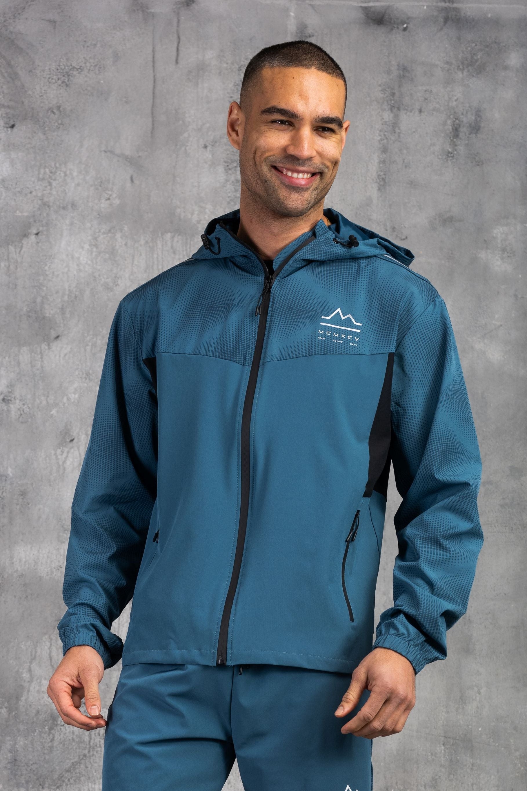 STARFIRE WINDBREAKER JACKET - LT PETROL – Beck and Hersey