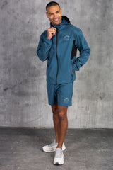 STARFIRE WINDBREAKER JACKET & SHORT - LT PETROL