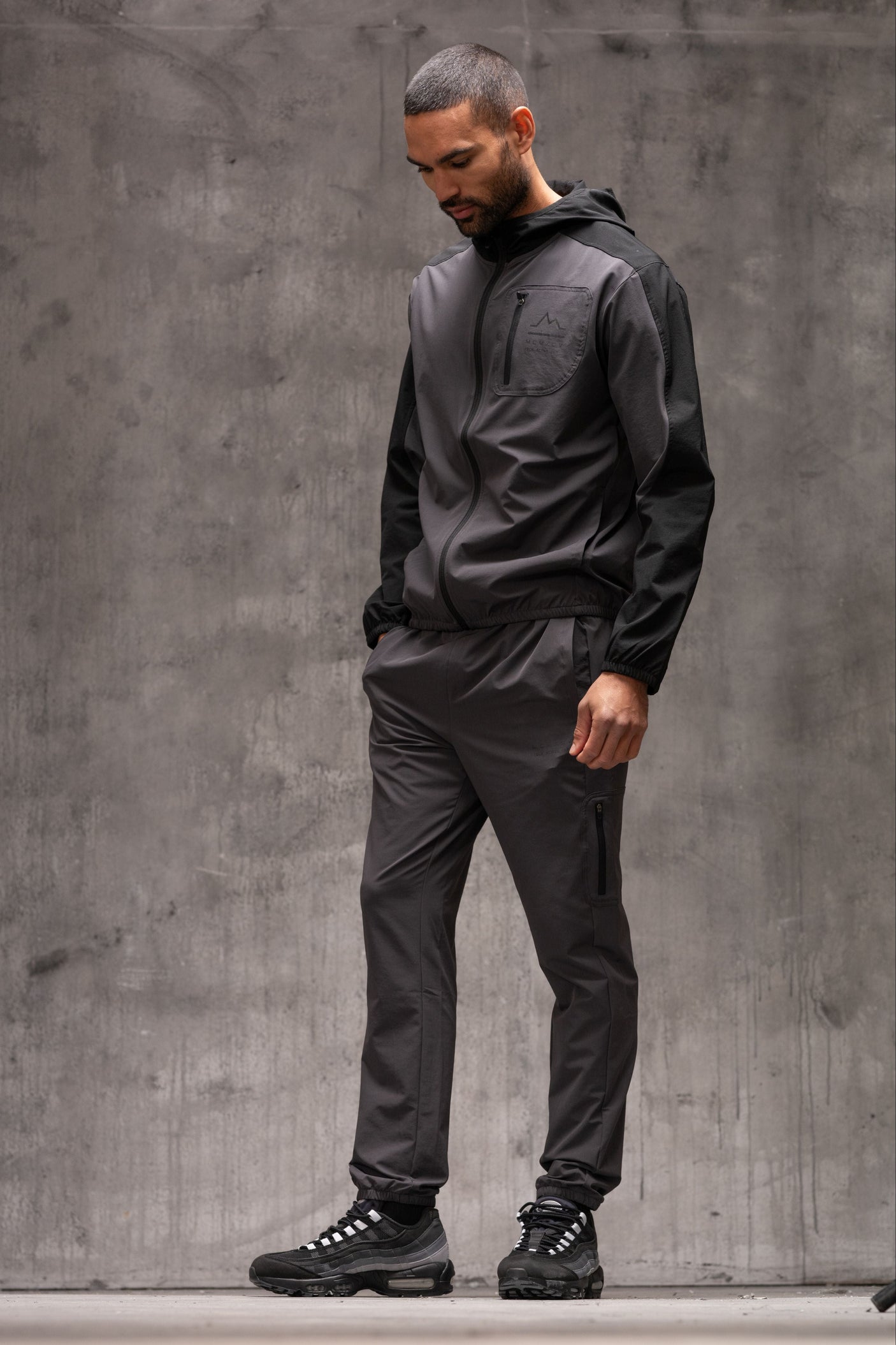 STEALTH TECH JACKET & PANT - DK CHARCOAL/BLACK
