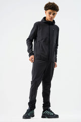 STEALTH JUNIOR TECH TRACKSUIT- CHARCOAL