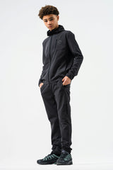 STEALTH JUNIOR TECH TRACKSUIT- CHARCOAL