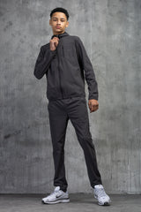 STEALTH JUNIOR TECH TRACKSUIT- CHARCOAL