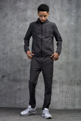 STEALTH JUNIOR TECH TRACKSUIT- CHARCOAL