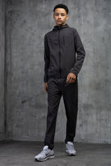 STEALTH JUNIOR TECH TRACKSUIT- CHARCOAL
