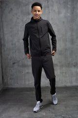 STEALTH JUNIOR TECH TRACKSUIT- CHARCOAL