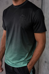 SURGE WINDBREAKER JACKET TEE & SHORT - MINT/BLACK