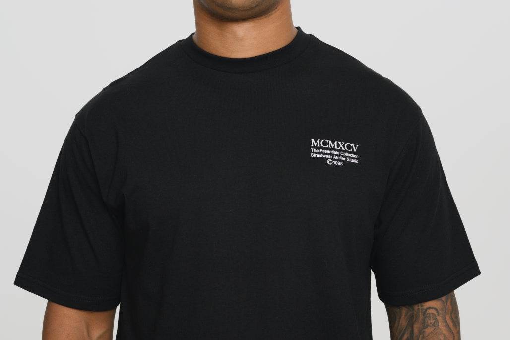 ESSENTIAL T-SHIRT - BLACK