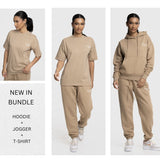 Bundle Pack - Beck & Hersey GLACIER Tracksuit & T-shirt Set - Sand