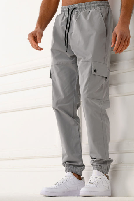 UNIT V2 CARGO PANTS - LAVA GREY