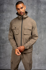 UNIT TECH TRACKSUIT - TAUPE