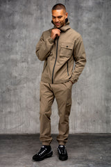 UNIT TECH TRACKSUIT - TAUPE