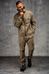 UNIT TECH TRACKSUIT - TAUPE
