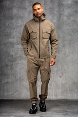 UNIT TECH TRACKSUIT - TAUPE