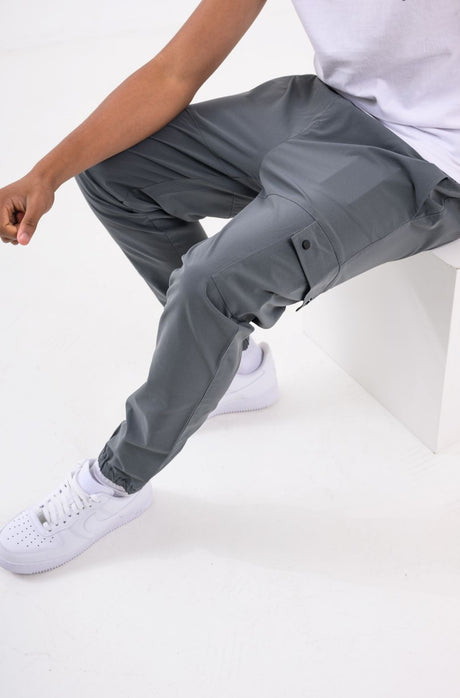 UNIT BOYS CARGO PANTS - DK GREY