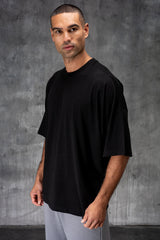 BOX FIT T-SHIRT - BLACK