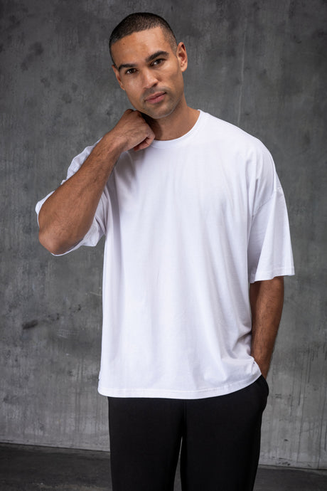 4 PACK BOX FIT T-SHIRT - BLACK/WHITE
