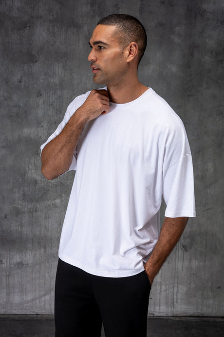 BOX FIT T-SHIRT - WHITE