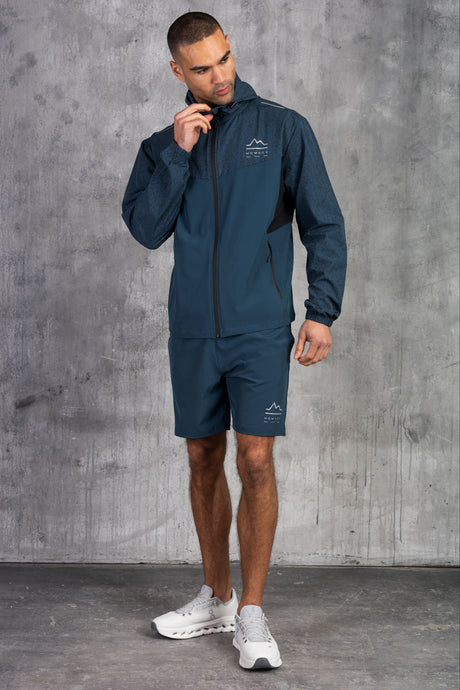 VICTORY WINDBREAKER JACKET & SHORT - DK PETROL