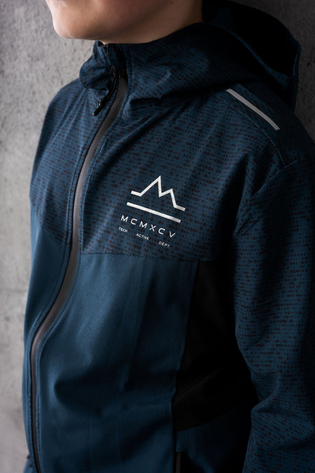 VICTORY JUNIOR TECH JACKET & SHORT - DK PETROL