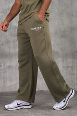 ZEUS OPEN HEM JOGGERS - KHAKI