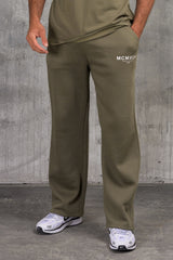 ZEUS OPEN HEM JOGGERS - KHAKI