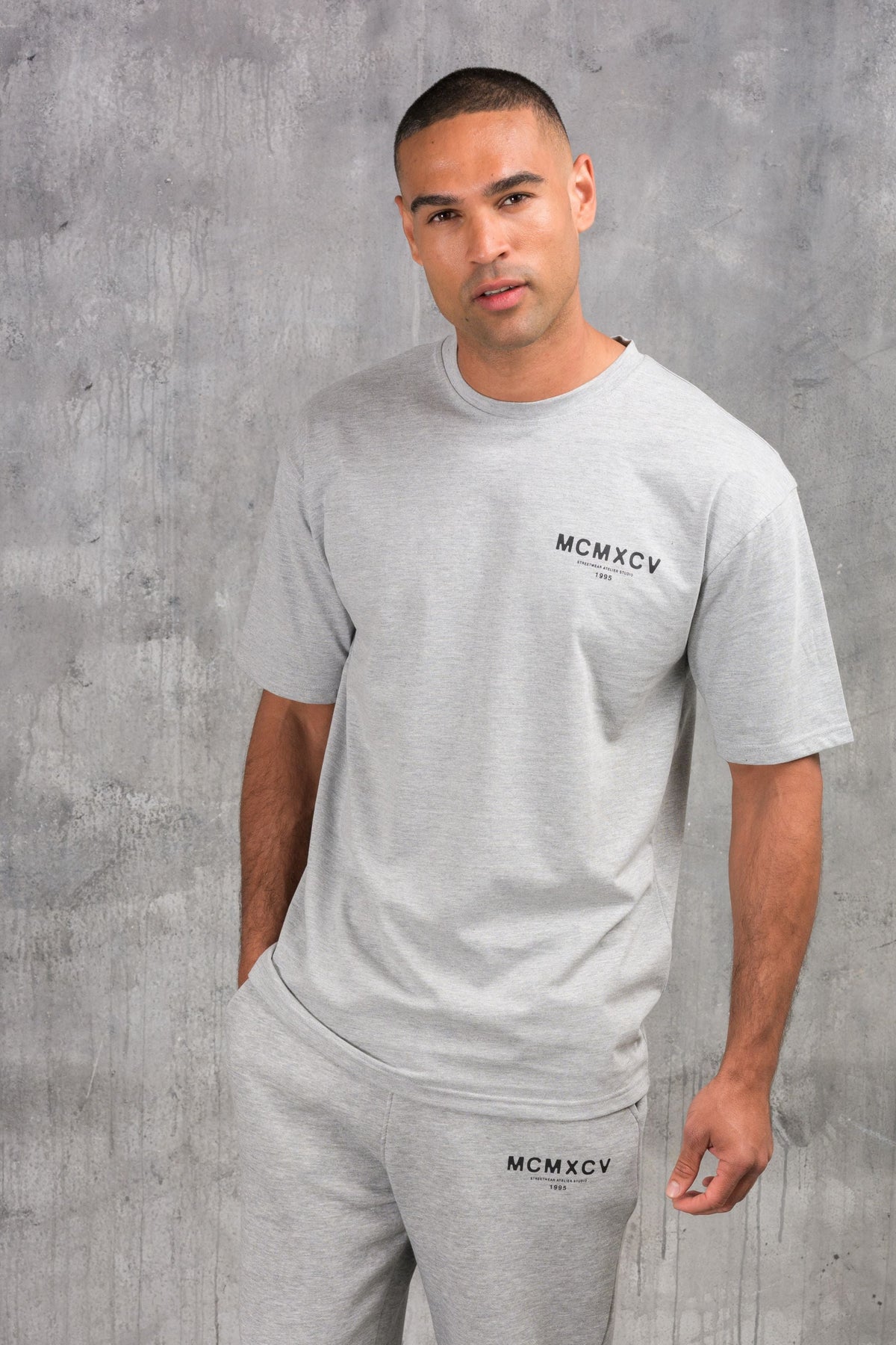 ZEUS T-SHIRT - GREY MARL